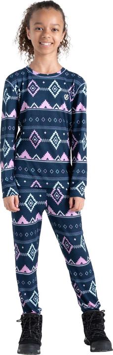 Actual product image Dare2b Childrens/Kids Pow Fair Isle Base Layer Set (140)