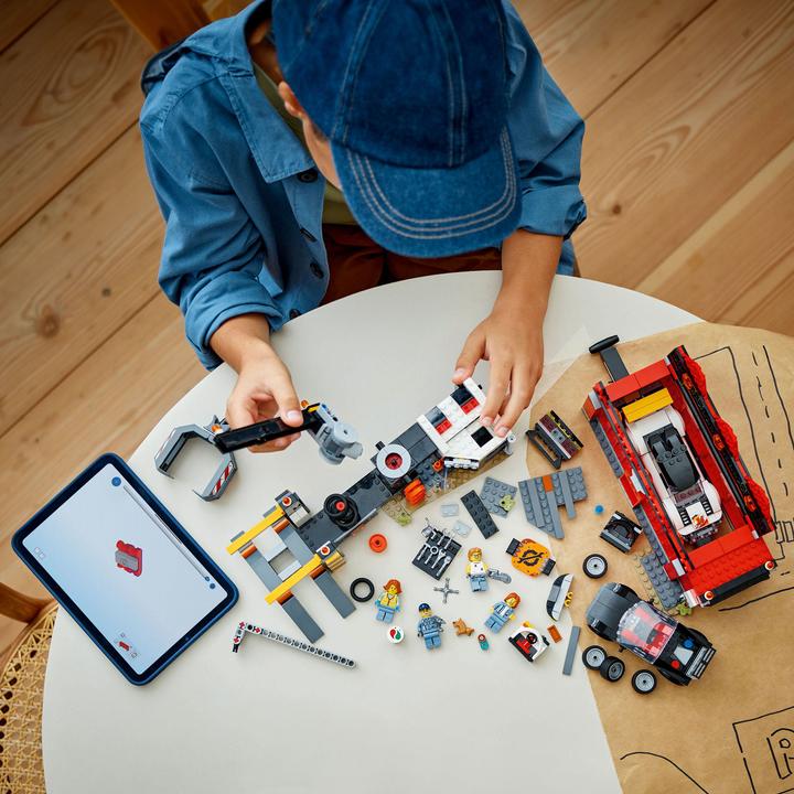 Immagine prodotto LEGO Schrottplatz mit Autos (60472, LEGO City)