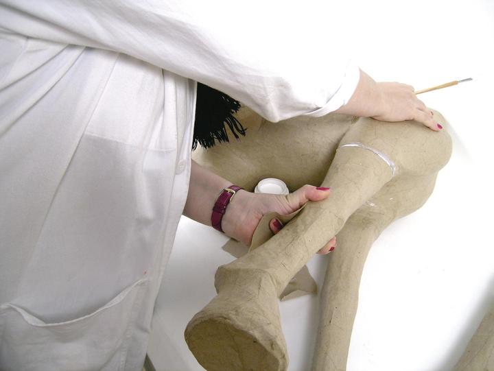 Actual product image Décopatch Cardboard figures 160 x 80 x 35 cm Giraffe XXL