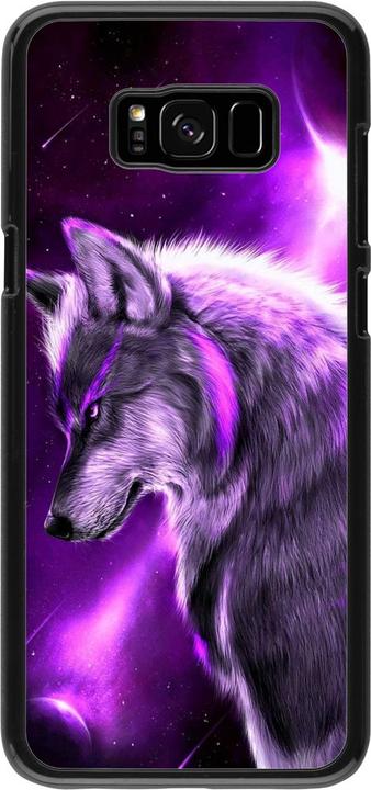 Actual product image PhoneLook Coque Purple Sky Wolf (Samsung Galaxy S8+)