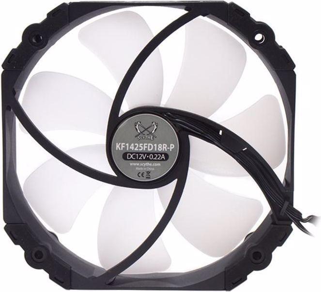 Actual product image Scythe PC fan Kaze Flex 140 Round RGB PWM (140 mm, 1 x)