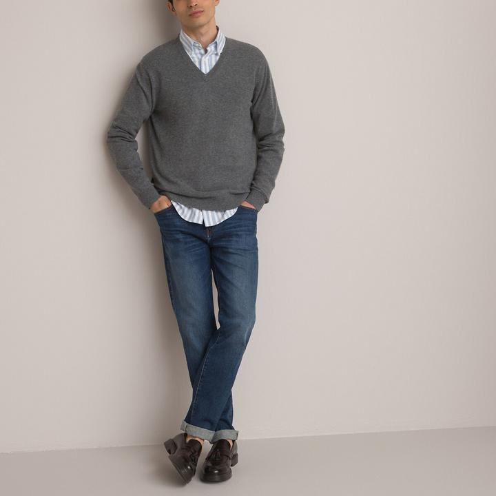 Produktbild La Redoute Collections Pullover mit V-Ausschnitt (XL)