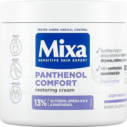Produktbild Mixa Panthenol Comfort Restoring Cream (Körpercreme, 400 ml)