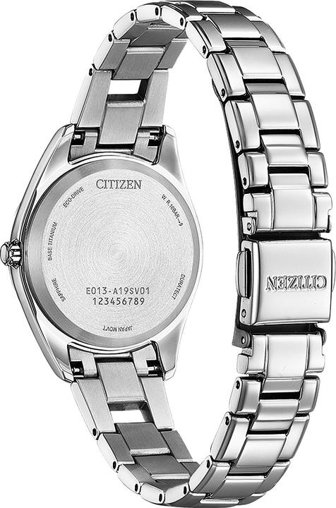 Produktbild Citizen EW2601-81M Eco-Drive Titanium Damenuhr 29mm 10ATM (Analoguhr, 29 mm)