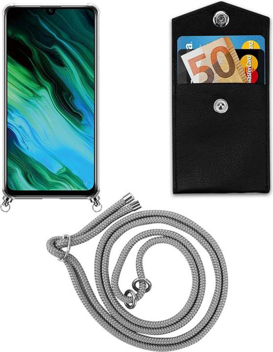 Produktbild Cadorabo TPU Handy Kette SILBER Cover