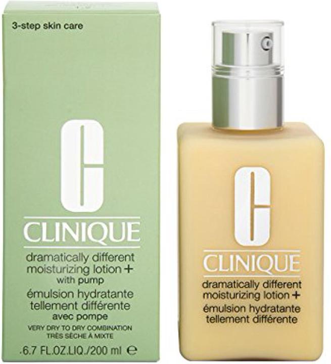 Produktbild Clinique Dramatically Different Lotion Fragrance Free Moisturizing Day Night Lotion For Face 200 ml (200 ml)