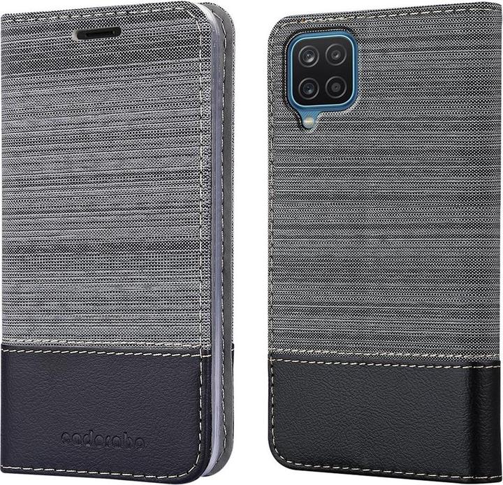 Actual product image Cadorabo Book Jeans Optics Cover (Samsung Galaxy A12, Samsung Galaxy M12)