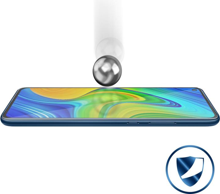 Produktbild Avizar Kristallklare Folie, Glas-Displayschutz (1 Stück, Xiaomi Redmi Note 9)