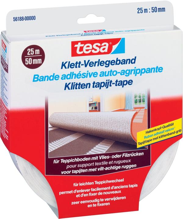 Image du produit tesa Bande de pose Velcro (50 mm)