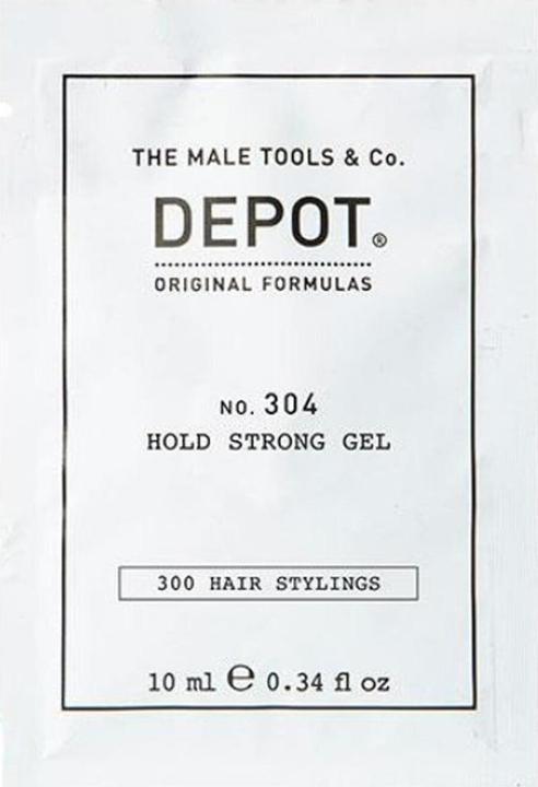 Depot Nr. 304 Starker Halt Gel 10ml (Haarwachs, 10 ml)