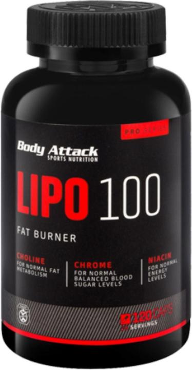 Produktbild Body Attack LIPO 100 (Neutral, 120 Stk.)