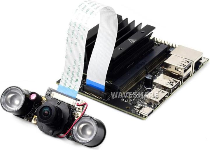 Image du produit WaveShare Caméra IMX219-160 162° FOV IR-CUT pour Jetson Nano / Compute Module