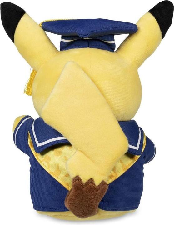 Actual product image Pokémon Pikachu Celebrations: Graduate Pikachu Poké Plush - 20 cm (20 cm)