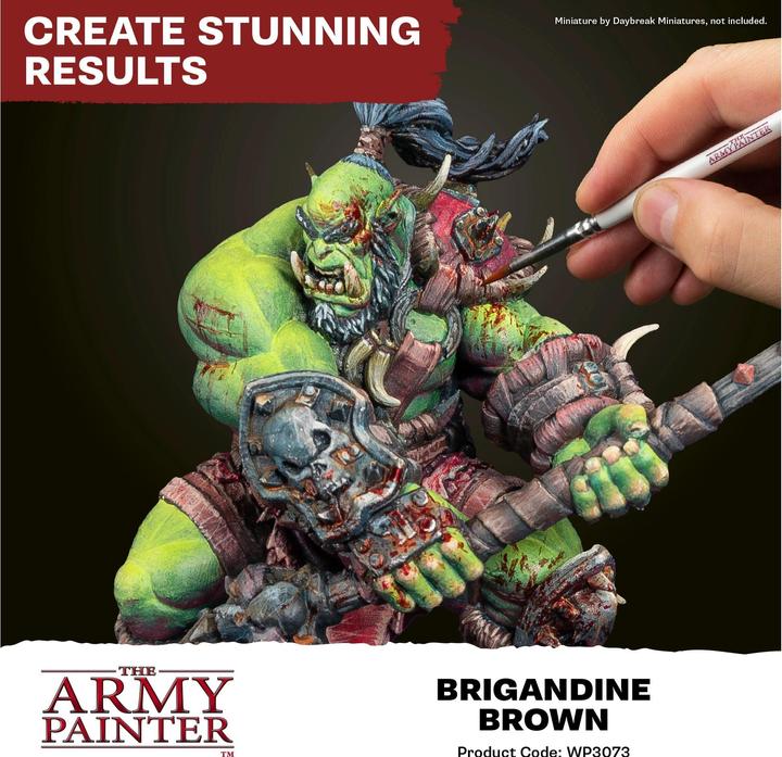 Actual product image Army Painter TAPWP3073P - Warpaints Fanatic: Brigandine Brown