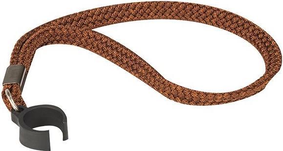 Image du produit Sahag Dragonne de canne corde brune avec clip