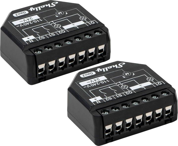 Shelly 2PM Gen3 x2 (Switch actuator)