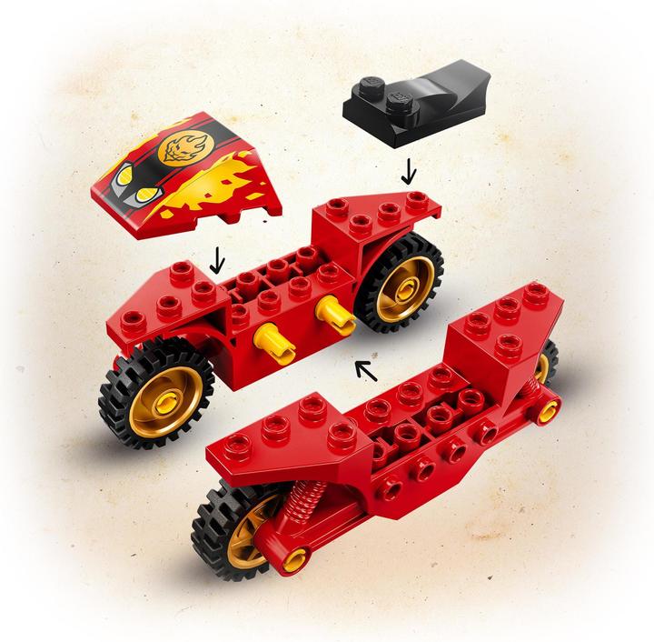 Image du produit LEGO Vélo de feu de Kai (71734, LEGO Ninjago)