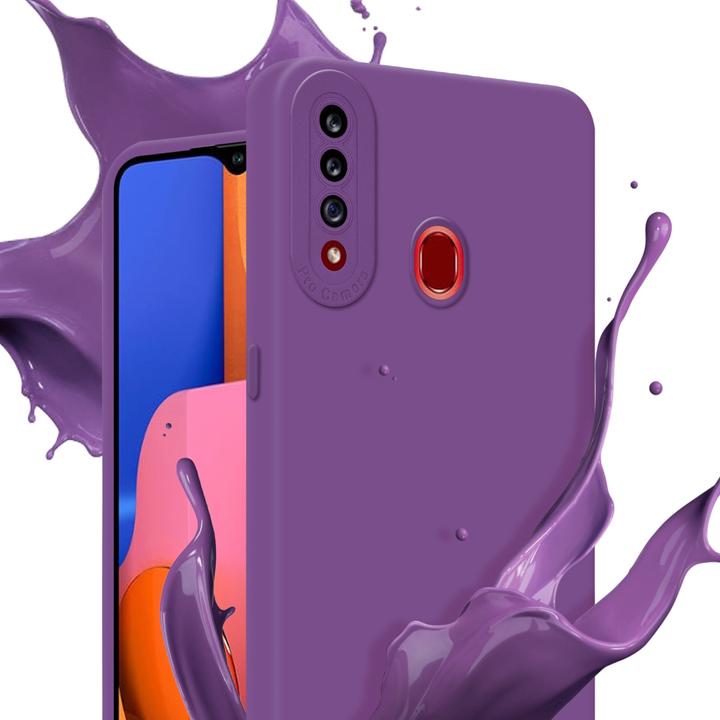 Immagine prodotto Cadorabo Custodia per Samsung Galaxy A20s in TPU stile Fluid LM162 (Samsung Galaxy A20s)