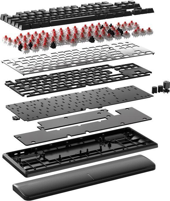 Actual product image Corsair K70 CORE TKL (DE, Wireless, Cable)