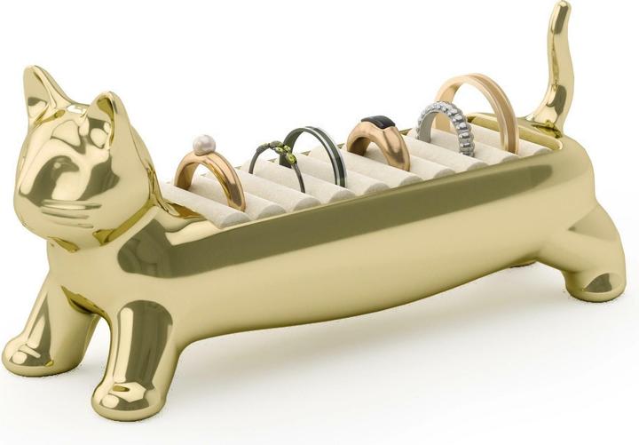 Umbra Ali Cat Ring Holder Brass