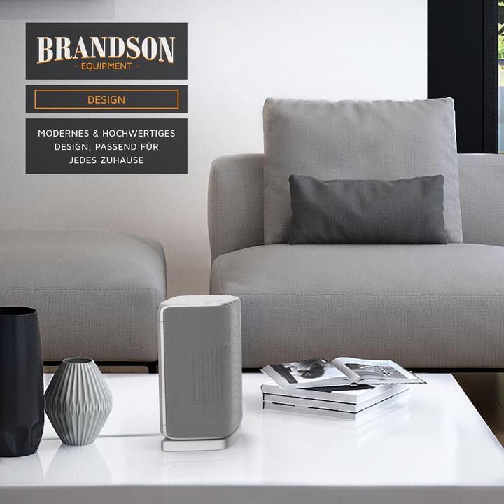 Image du produit Brandson Radiateur soufflant céramique 1200 W (1500 W)
