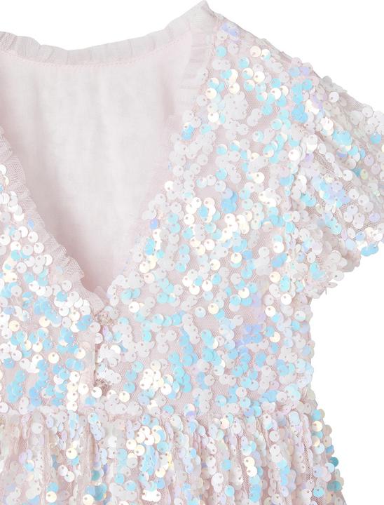 Actual product image Vertbaudet Festive girls' dress with sequins (110)