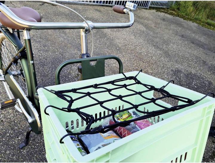 Immagine prodotto IWH Filet à bagages pour vélo 30 x 30 cm (Borsa portapacchi)