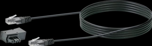Produktbild Schwaiger TAE/DSL Steckeradapter mit Modemkabel