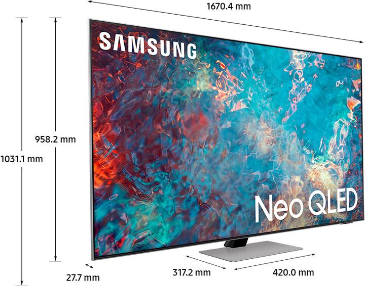 Produktbild Samsung QE75QN85A (75", QN85A, NeoQLED, 4K, 2021)