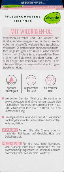 Produktbild dm alverde Bio-Wildrose (50 ml, Nachtcreme)