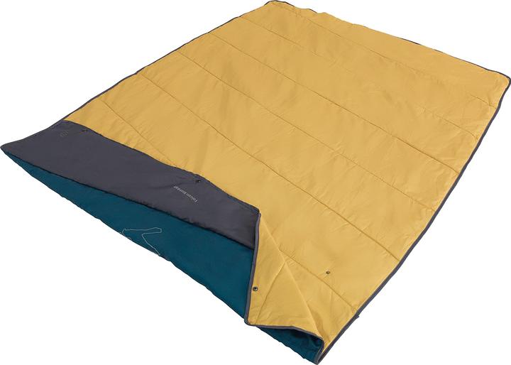 Actual product image Easy Camp Schlafdecke Falcon Blanket Blue (dunkelblau, Modell 2025) (200 cm)