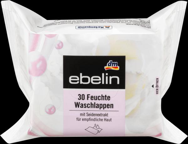 dm ebelin Moist washcloth silk 30 pieces (30 Piece)