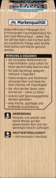 Produktbild dm Balea MEN Bart-Pflegegel 2in1 (50 ml)