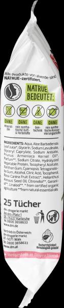 Produktbild dm alverde Reinigungstücher Bio-Wildrose (Reinigungstücher)
