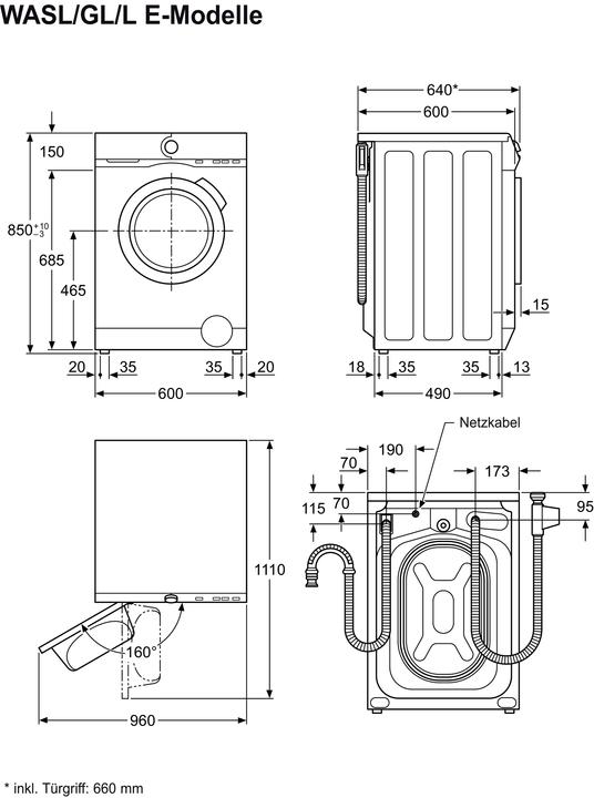 Immagine prodotto Electrolux Wasl6ie300 (9 kg, A sinistra)