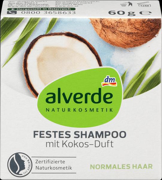 Produktbild dm alverde Festes Shampoo mit Kokos-Duft (Festes Shampoo)