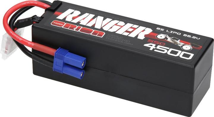 Image du produit Team Orion 6S 55C Ranger LiPo Battery (22.2V/4500mAh) EC5 (22.20 V, 4500 mAh)