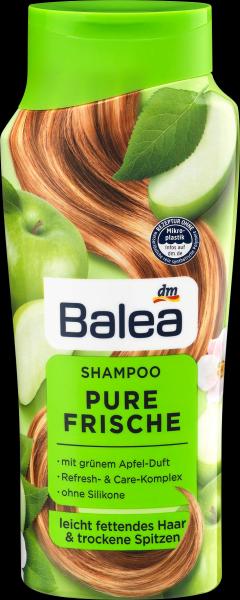 Actual product image dm Balea Shampoo Pure Frische (300 ml, Liquid shampoo)