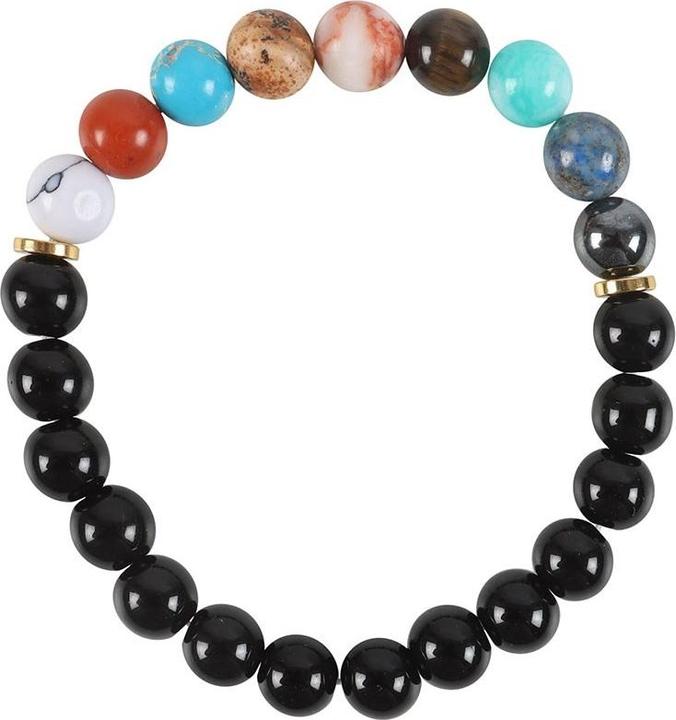 Actual product image Something Different Gemstone Solar System Bracelet (Pack of 30) (100% synthetic material)