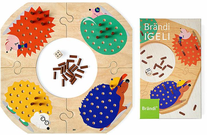 Actual product image Brändi Igeli (German, English, French)