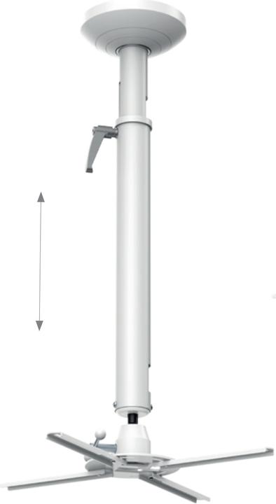 Image du produit Hagor Beamfix II Support de projecteur Plafond en acier inoxydable (Plafond)