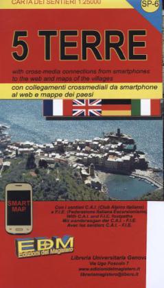 Actual product image 5 Terre / Cinqueterre 1 : 25.000. sheet SP-42