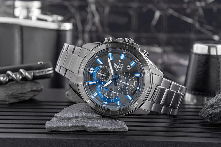 Immagine prodotto Casio EDIFICE Cronografo da polso, nero (Cronografo, 47 mm)