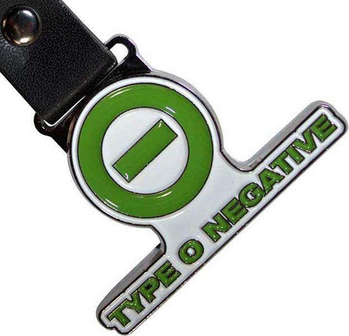 Produktbild Type O Negative Schlüsselanhänger Aufschrift