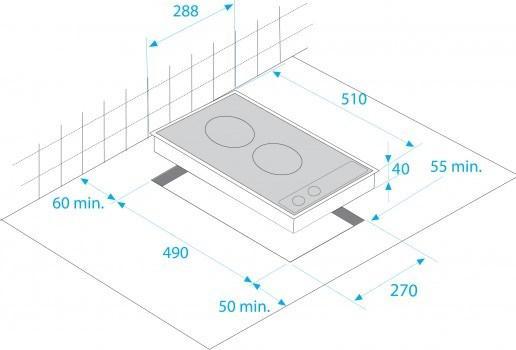 Produktbild Beko HDCC 32200 X Kochfeld Integriert Keramik 2 Zone(n)