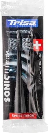 Actual product image Trisa Ersatzbürstenset Sonic Ultimate Black 2 Stück (2 x)
