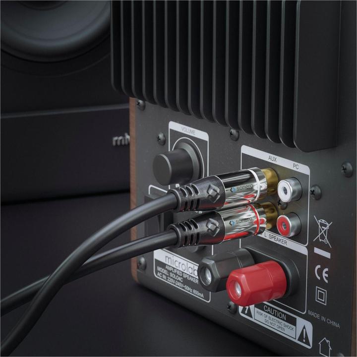 Produktbild Sonero Subwoofer Stereo / Mono Y-Kabel (1.50 m, Cinch)
