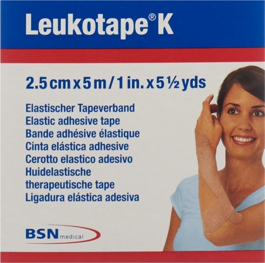 Actual product image BSN K plaster bandage 5mx2.5cm skin color (5 m)