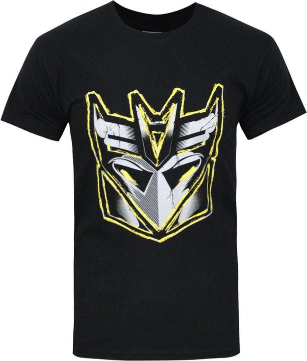 Produktbild Transformers offizielles Decepticon Metallic Logo TShirt (L)