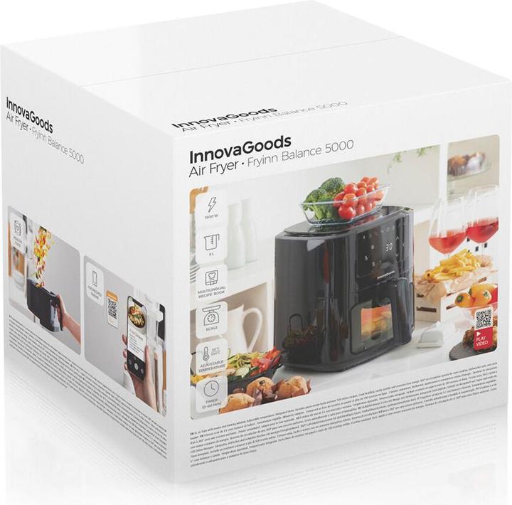 Actual product image InnovaGoods Hot air fryer with scales Fryinn Balance 5000 1500 W 5 L Noble (EU plug)